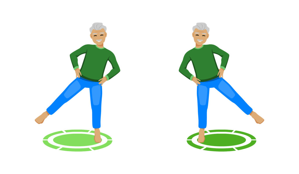 Balance exercise seniors